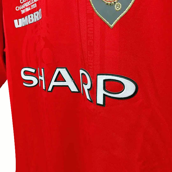 Camiseta Manchester United Primera Equipación 1999/00-3-