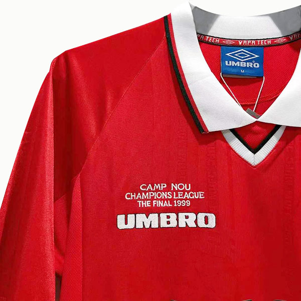 Camiseta Manchester United Primera Equipación 1999/00-10-