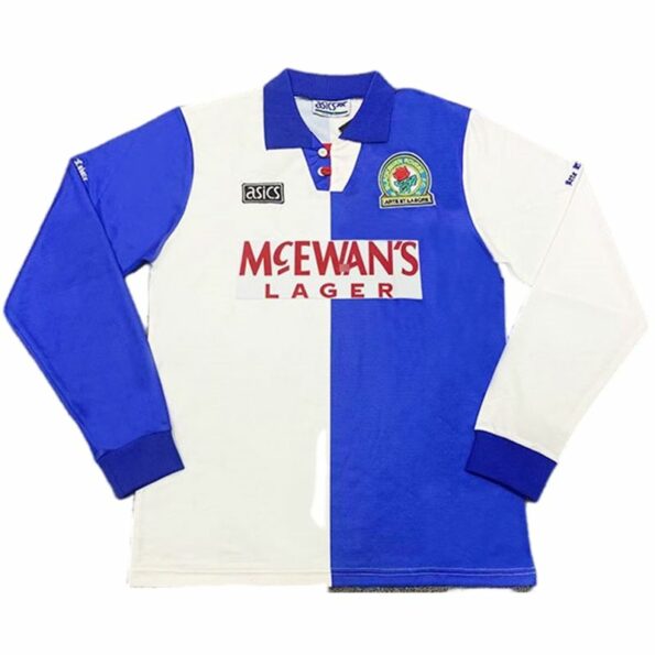 Blackburn Rovers Home Shirt 1994/95 Long Sleeve