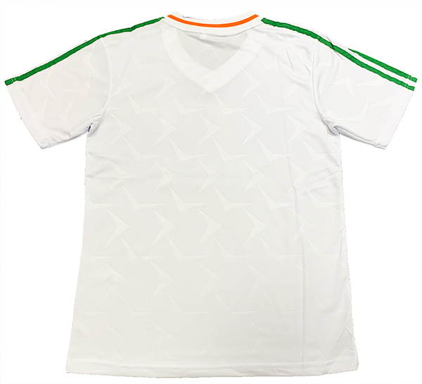Camiseta Irlanda Segunda Equipación 1990, Blanca | madrid-shop.cn 4