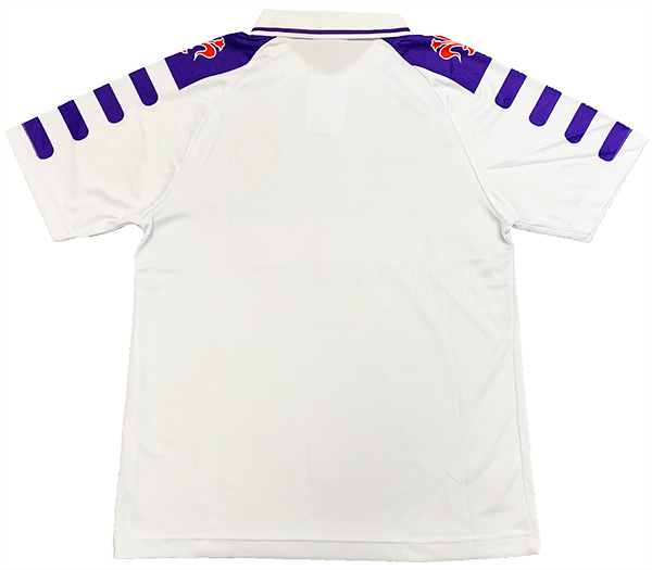 Camiseta Fiorentina Segunda Equipación1998, Blanca | madrid-shop.cn 4
