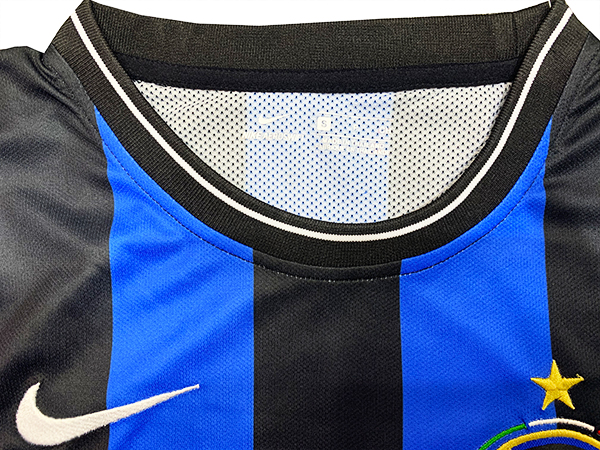 Camiseta Inter de Milán Primera Equipación 2010, Azul y negro-2-