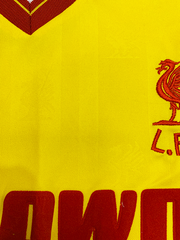 Camiseta Liverpool Segunda Equipación 1985/86-2-