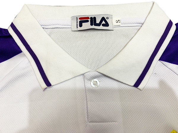 Camiseta Fiorentina Segunda Equipación1998, Blanca-2-