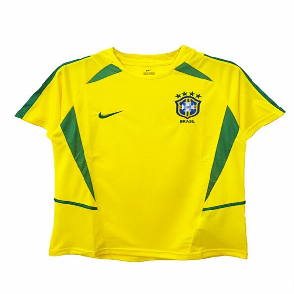 2002 Brazil Home Shirt