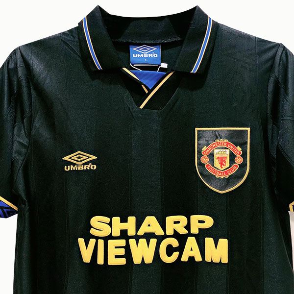 Camiseta Manchester United Segunda Equipación 1993/94-4-