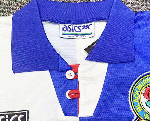 Camiseta Blackburn Rovers Primera Equipación 1994/95 Manga Larga-2-