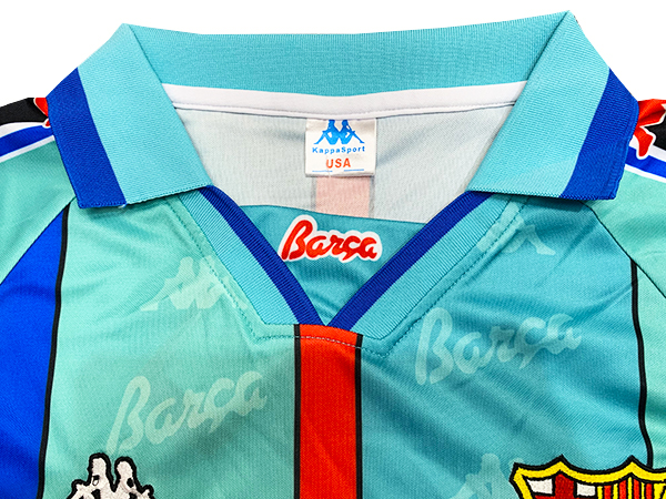 Camiseta FC Barcelona Segunda Equipación 1996/97-3-