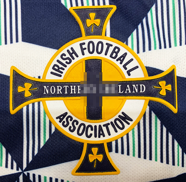 Camiseta Irlanda del Norte Segunda Equipación 1990/93-3-