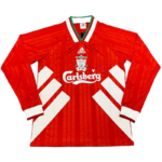 Camiseta Liverpool Primera Equipación Manga Larga 1993-95 | madrid-shop.cn 2