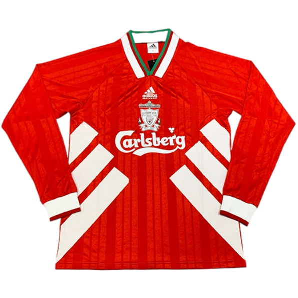 Camiseta Liverpool Primera Equipación Manga Larga 1993-95 | madrid-shop.cn