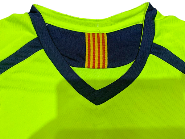 Camiseta FC Barcelona Segunda Equipación Manga Larga 2005/06-3-