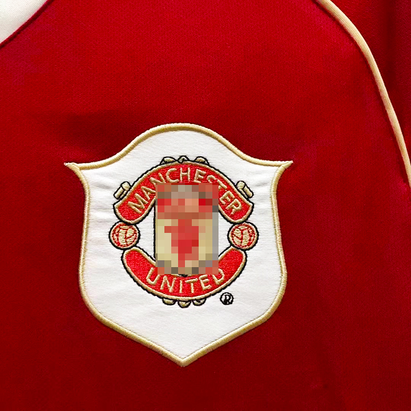 Camiseta Manchester United Primera Equipación 2006/07 Manga Larga-5-