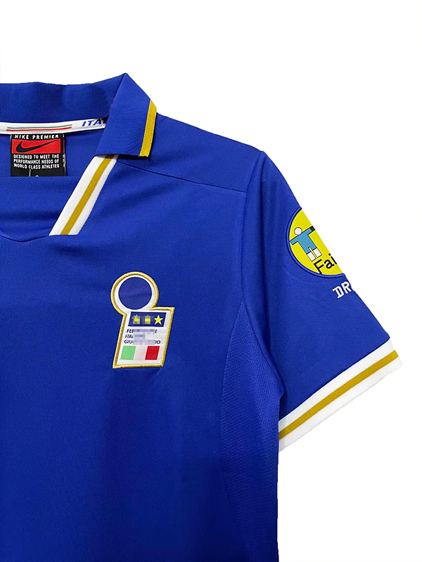 Camiseta Italia Primera Equipación 1996-4-