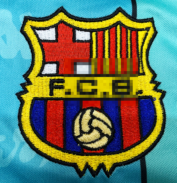 Camiseta FC Barcelona Segunda Equipación 1996/97-4-
