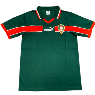 Camiseta Reino de Marruecos Primera Equipación 1998 | madrid-shop.cn