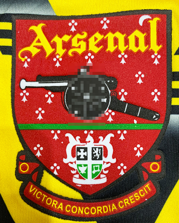 Camiseta Arsenal Segunda Equipación 1991/93-4-