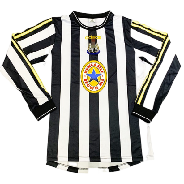 Camiseta Newcastle United Primera Equipación Manga Larga 1997-99