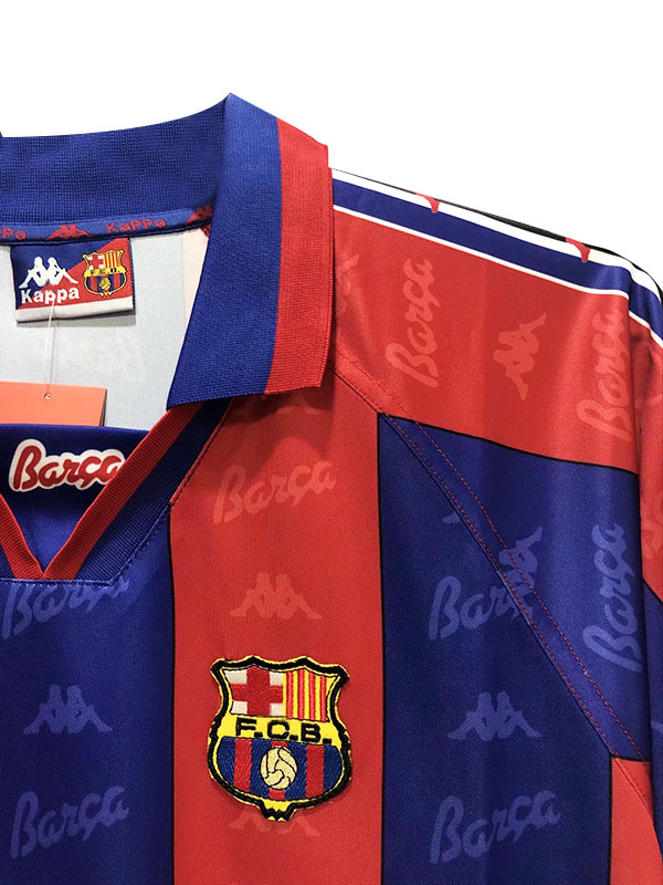Camiseta FC Barcelona Primera Equipación 1996/97 Manga Larga-6-