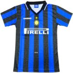 Camiseta Inter de Milán Primera Equipación 1997/98, Azul y Negro | madrid-shop.cn 2