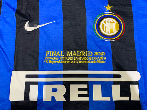 Camiseta Inter de Milán Primera Equipación Manga Larga 2010-4-