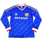 Camiseta Manchester United Segunda Equipación 1986-88 Manga Larga | madrid-shop.cn 2
