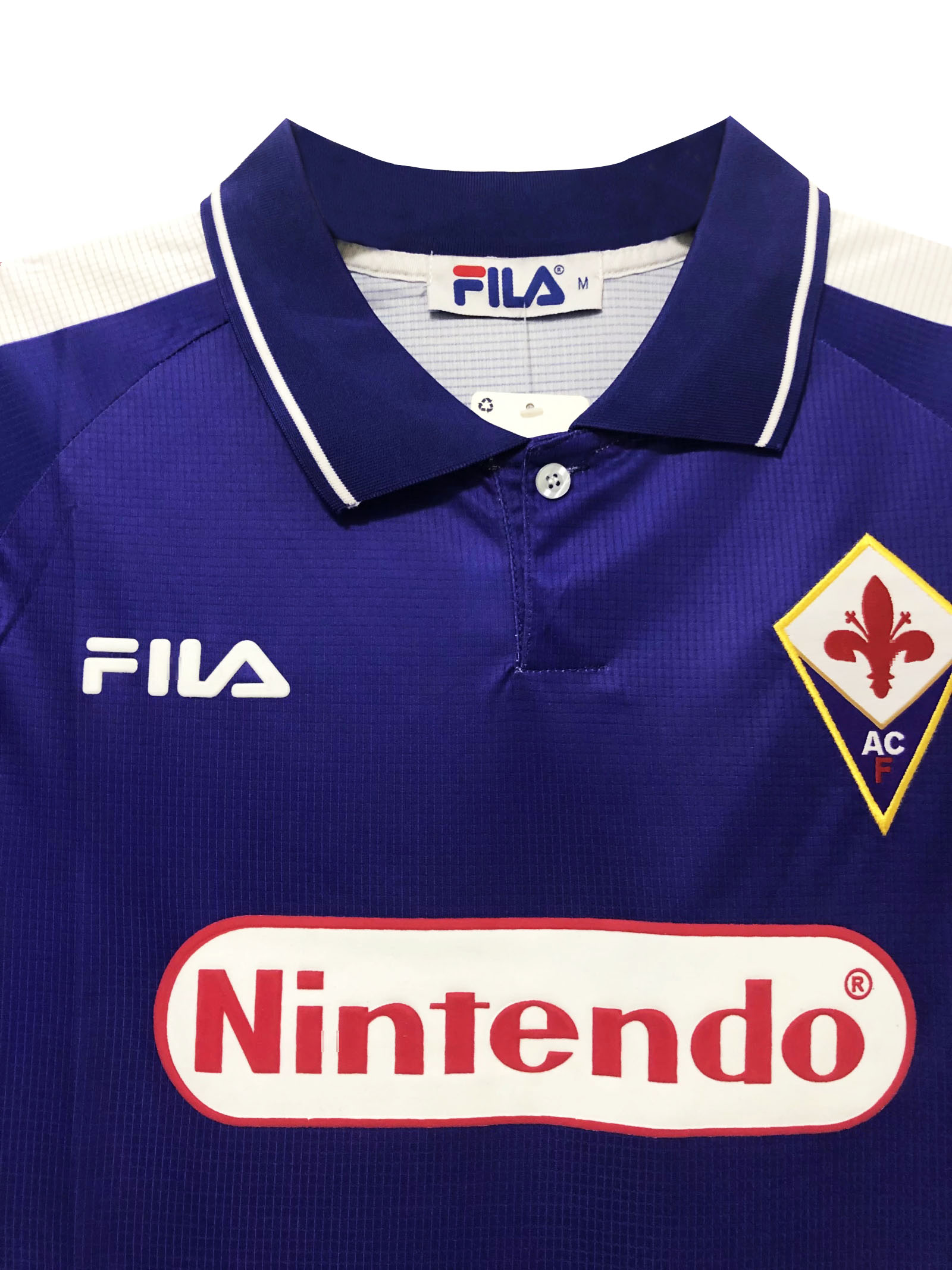 Camiseta ACF Fiorentina Primera Equipación 1998-7-