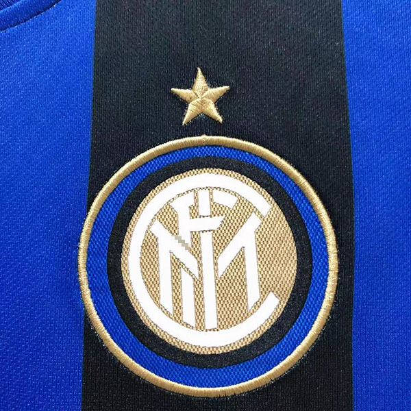 Camiseta Inter de Milán Primera Equipación 2008/09 Liga de Campeones de la UEFA-7-