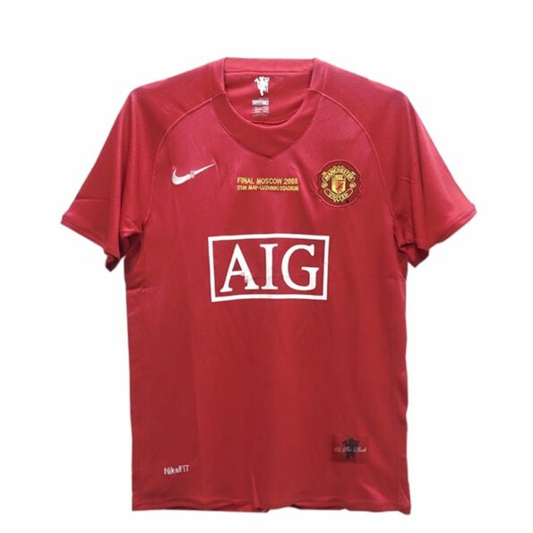 Camiseta Manchester United Primera Equipación 2008