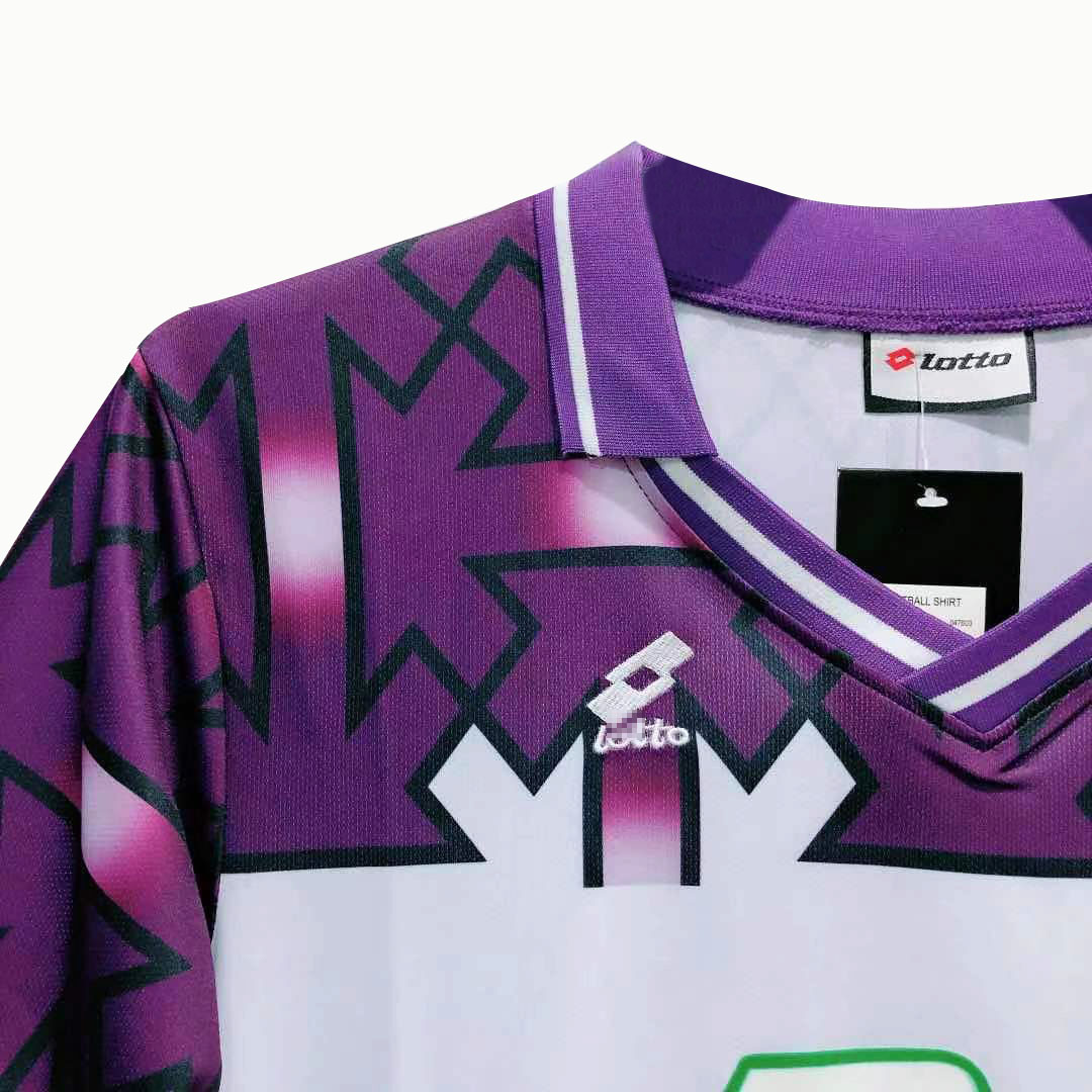 Camiseta ACF Fiorentina Segunda Equipación 1992/93-4-