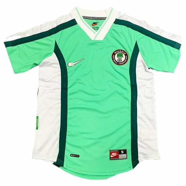 Camiseta Nigeria Primera Equipación 1998 | madrid-shop.cn