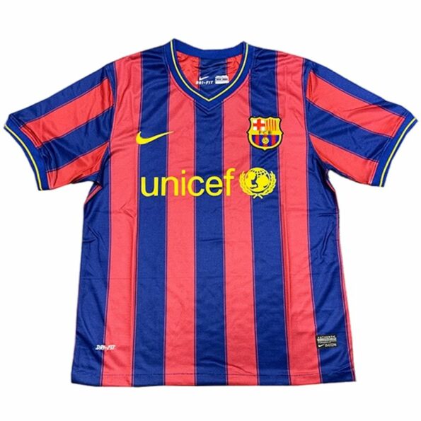 Con qué camiseta debutó Messi en el Barça-4-