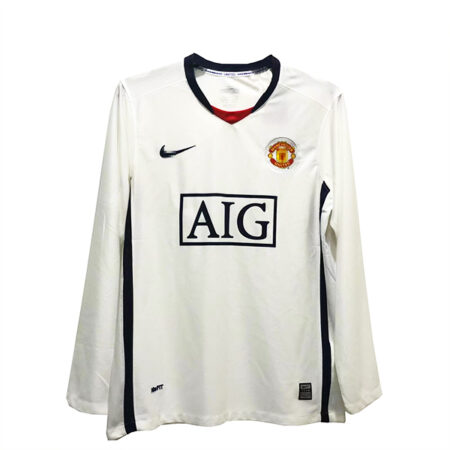 Camiseta Manchester United Segunda Equipación 2008/09 Manga Larga | madrid-shop.cn