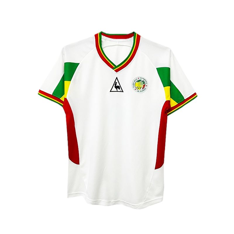 Camiseta de Fútbol Senegal 2002, Blanca | madrid-shop.cn