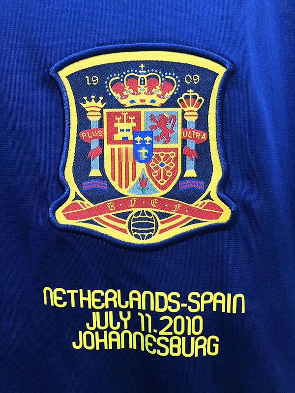 Camiseta España Segunda Equipación 2010-10-