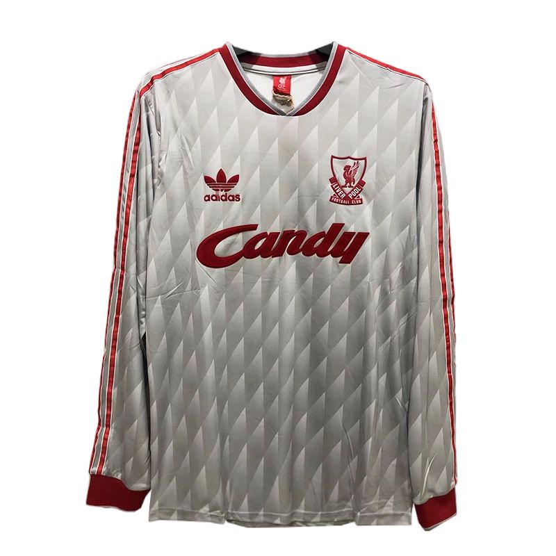 Camiseta Liverpool Segunda Equipación 1989 Manga Larga | madrid-shop.cn