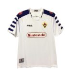 Camiseta Fiorentina Segunda Equipación1998, Blanca | madrid-shop.cn 2