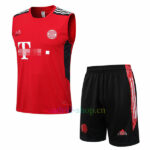 Camiseta Entrenamiento Bayern Múnich 2022/23 Sin Mangas Kit Rojo