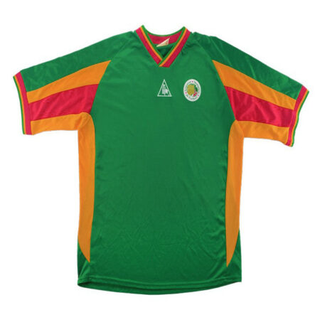 Camiseta de Fútbol Senegal 2002, Verde | madrid-shop.cn