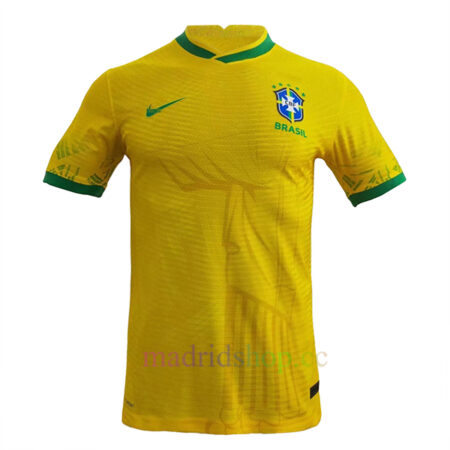 Camiseta Clásica Brasil 2022 Versión Jugador Amarillo