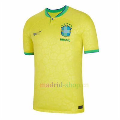 Camiseta Brasil Primera Equipación 2022 Copa Mundial Versión Jugador | madrid-shop.cn