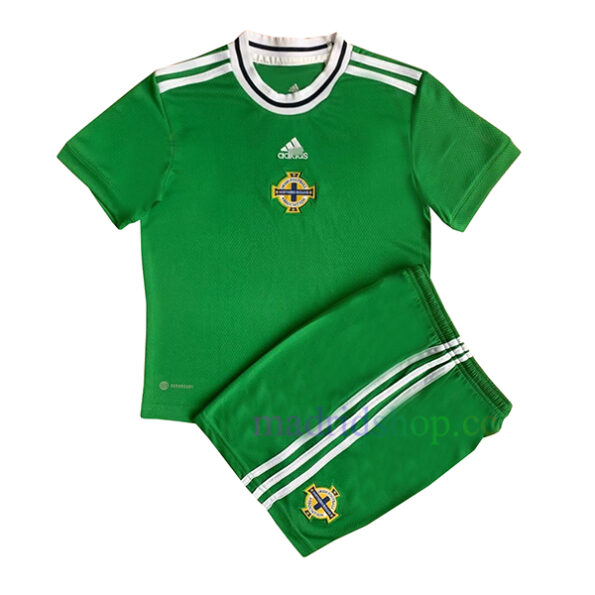 Camisa Home da Irlanda do Norte 2022 Infantil