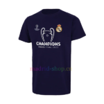 Camiseta Real Madrid Champion Paris Final 2022 Azul