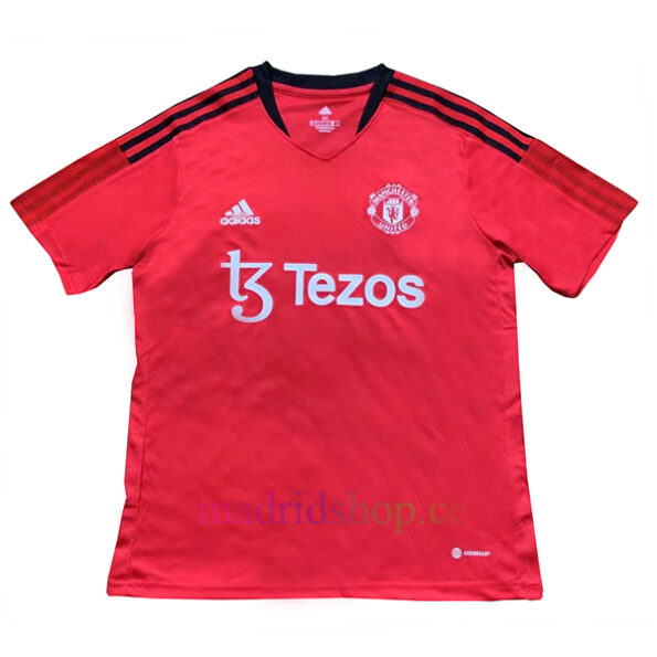 Camisa de treino do Manchester United 2022/23 vermelha
