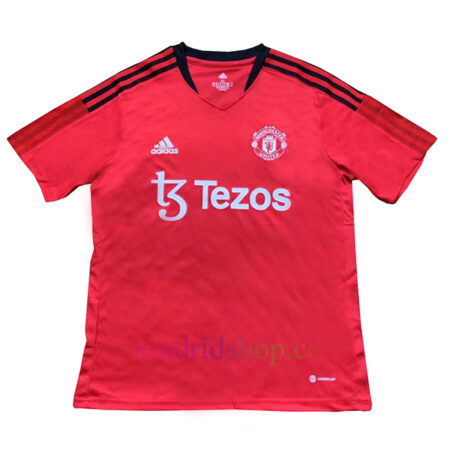 Camiseta de Entrenamiento Manchester United 2022/23 Rojo