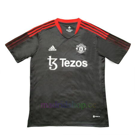 Camiseta de Entrenamiento Manchester United 2022/23 Negro