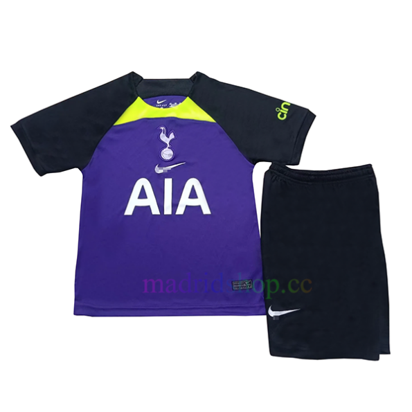 Camisa infantil Tottenham Hotspur Away 2022/23