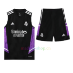 Camiseta Real Madrid 2022/23 Sin Mangas Kit Negro