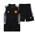 Camiseta Entrenamiento Manchester United 2022/23 Sin Mangas Kit Negro 2