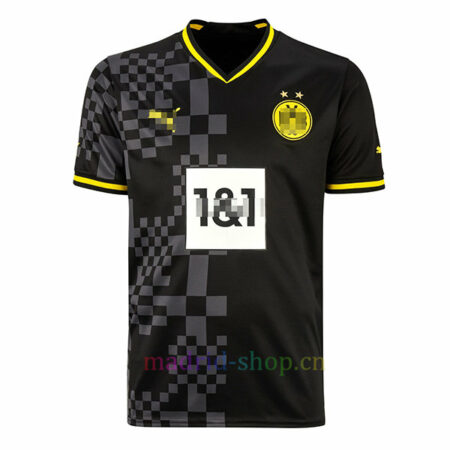 Camiseta Borussia Dortmund Segunda Equipación 2022/23 Versión Jugador